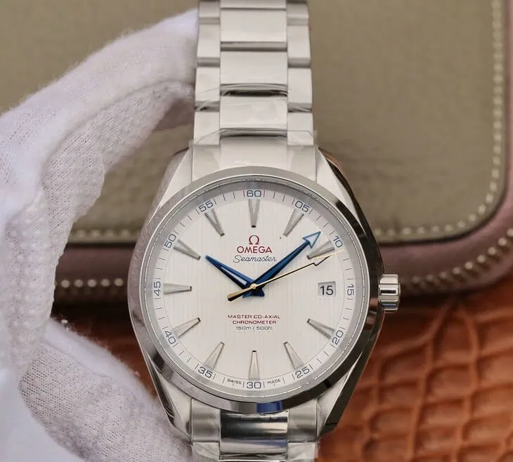 Omega Seamaster 231.10.42.21.02.002 VS Factory 1:1 Best Edition Replica Watch Silver Strap